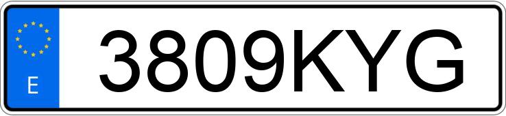 Numer rejestracyjny 3809KYG posiada CITROEN C4 CACTUS Numer rejestracyjny 3809KYG posiada CITROEN C4 CACTUS