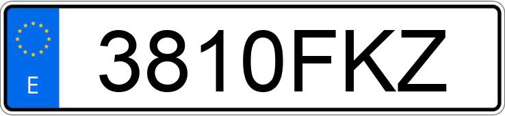 Numer rejestracyjny 3810FKZ posiada AUDI Q7 Numer rejestracyjny 3810FKZ posiada AUDI Q7