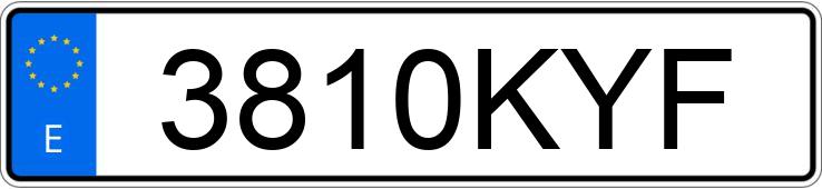 Numer rejestracyjny 3810KYF posiada BMW SERIE 1 F20 116D Numer rejestracyjny 3810KYF posiada BMW SERIE 1 F20 116D