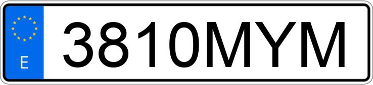 Numer rejestracyjny 3810MYM posiada FORD RANGER Numer rejestracyjny 3810MYM posiada FORD RANGER