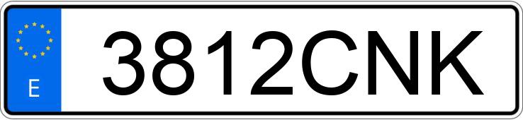 Numer rejestracyjny 3812CNK posiada RENAULT MEGANE Numer rejestracyjny 3812CNK posiada RENAULT MEGANE