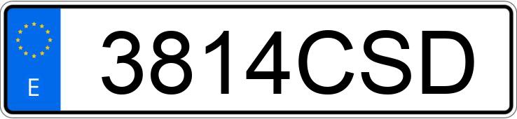 Numer rejestracyjny 3814CSD posiada NISSAN ALMERA Numer rejestracyjny 3814CSD posiada NISSAN ALMERA