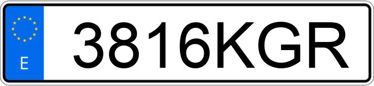 Numer rejestracyjny 3816KGR posiada BMW X5 Numer rejestracyjny 3816KGR posiada BMW X5