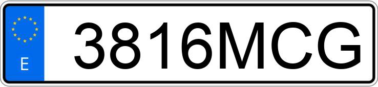 Numer rejestracyjny 3816MCG posiada AUDI RS Q3 SPORTBACK 2.5 TFSI QUATTRO S-TRONIC