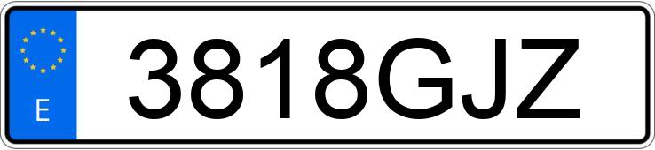 Numer rejestracyjny 3818GJZ posiada BMW SERIE 1 Numer rejestracyjny 3818GJZ posiada BMW SERIE 1