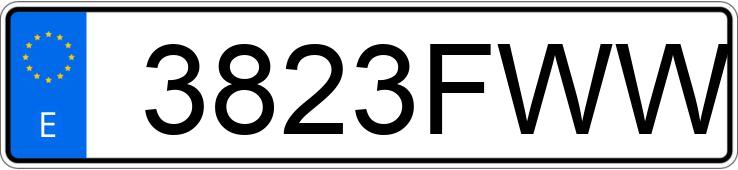 Numer rejestracyjny 3823FWW posiada SMART FORTWO COUPE Numer rejestracyjny 3823FWW posiada SMART FORTWO COUPE