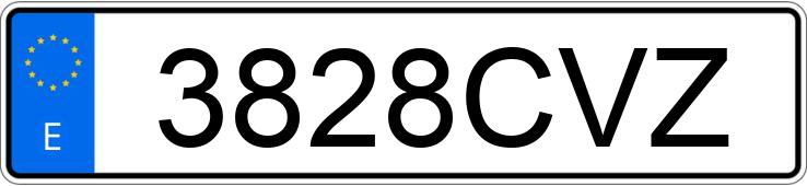 Numer rejestracyjny 3828CVZ posiada SEAT LEON