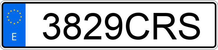 Numer rejestracyjny 3829CRS posiada CITROEN C3 Numer rejestracyjny 3829CRS posiada CITROEN C3
