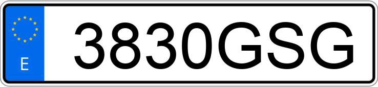 Numer rejestracyjny 3830GSG posiada SKODA OCTAVIA Numer rejestracyjny 3830GSG posiada SKODA OCTAVIA