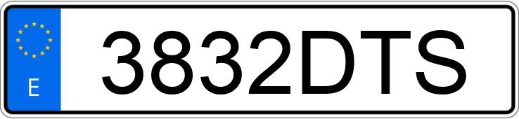 Numer rejestracyjny 3832DTS posiada VOLVO S60 Numer rejestracyjny 3832DTS posiada VOLVO S60