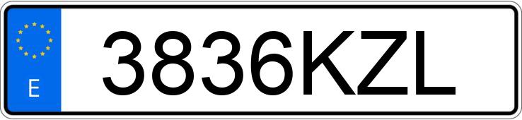 Numer rejestracyjny 3836KZL posiada AUDI Q2 Numer rejestracyjny 3836KZL posiada AUDI Q2