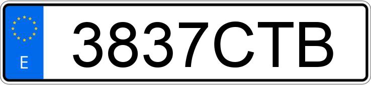 Numer rejestracyjny 3837CTB posiada SEAT CORDOBA Numer rejestracyjny 3837CTB posiada SEAT CORDOBA