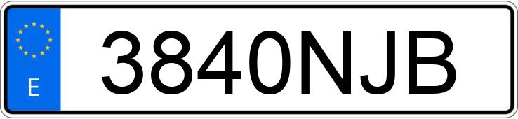 Numer rejestracyjny 3840NJB posiada KIA NIRO Numer rejestracyjny 3840NJB posiada KIA NIRO