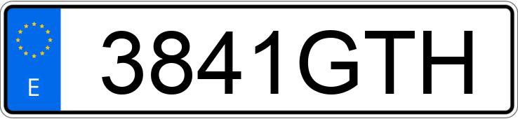 Numer rejestracyjny 3841GTH posiada VOLKSWAGEN CADDY