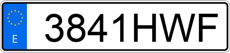 Numer rejestracyjny 3841HWF posiada RENAULT MEGANE Numer rejestracyjny 3841HWF posiada RENAULT MEGANE