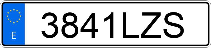 Numer rejestracyjny 3841LZS posiada HONDA JAZZ