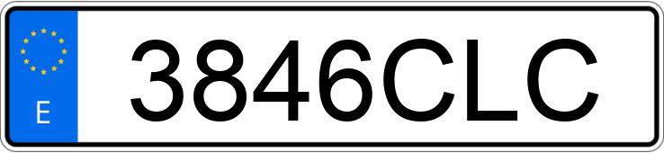 Registreringsnummeret 3846CLC har MERCEDES C (203) Registreringsnummeret 3846CLC har MERCEDES C (203)