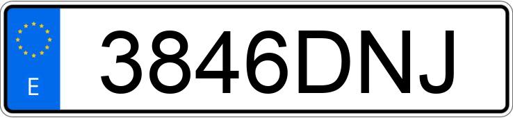 Numer rejestracyjny 3846DNJ posiada BMW SERIE 3 Numer rejestracyjny 3846DNJ posiada BMW SERIE 3