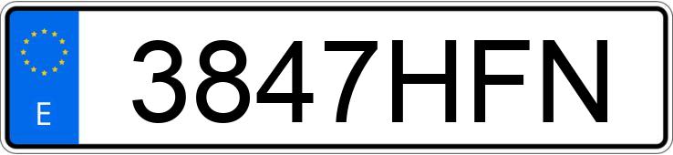 Numer rejestracyjny 3847HFN posiada MINI MINI Numer rejestracyjny 3847HFN posiada MINI MINI