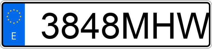 Numer rejestracyjny 3848MHW posiada SEAT ARONA Numer rejestracyjny 3848MHW posiada SEAT ARONA