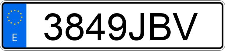 Numer rejestracyjny 3849JBV posiada HONDA CR-V Numer rejestracyjny 3849JBV posiada HONDA CR-V