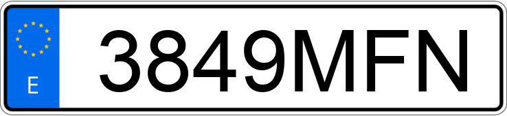 Numer rejestracyjny 3849MFN posiada FERRARI 296 Numer rejestracyjny 3849MFN posiada FERRARI 296