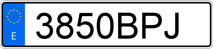 Numer rejestracyjny 3850BPJ posiada MINI MINI