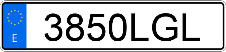 Numer rejestracyjny 3850LGL posiada TOYOTA LAND CRUISER 2.8 D4D 177 VX