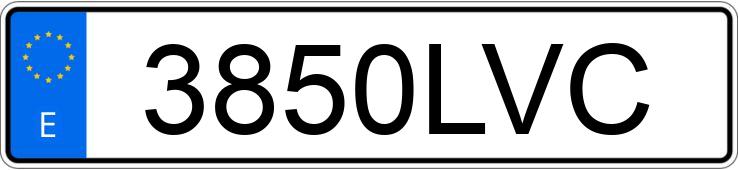 Numer rejestracyjny 3850LVC posiada CUPRA FORMENTOR