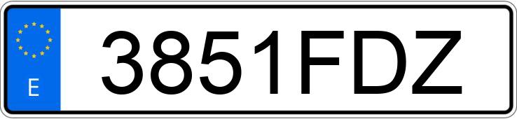 Numer rejestracyjny 3851FDZ posiada BMW SERIE 3 Numer rejestracyjny 3851FDZ posiada BMW SERIE 3