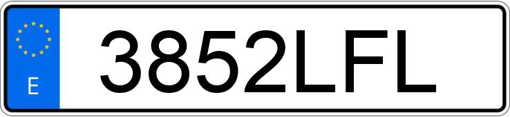 Numer rejestracyjny 3852LFL posiada CITROEN BERLINGO MULTISPACE 1.6 HDI 90 XTR Numer rejestracyjny 3852LFL posiada CITROEN BERLINGO MULTISPACE 1.6 HDI 90 XTR