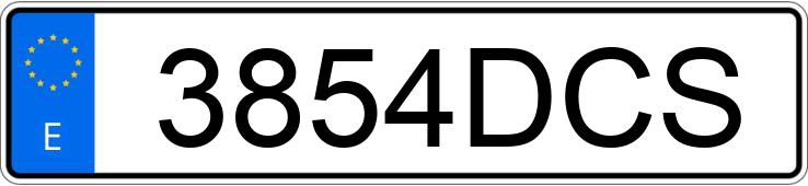 Numer rejestracyjny 3854DCS posiada TOYOTA LAND CRUISER Numer rejestracyjny 3854DCS posiada TOYOTA LAND CRUISER