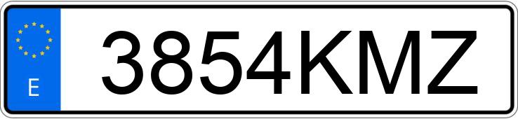 Numer rejestracyjny 3854KMZ posiada MINI MINI