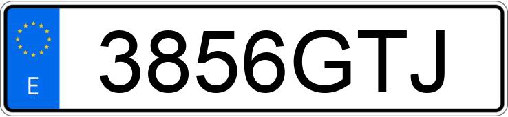 Numer rejestracyjny 3856GTJ posiada SUZUKI GSF 650