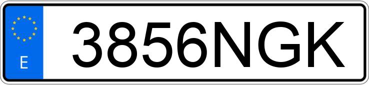 Numer rejestracyjny 3856NGK posiada SKODA FABIA Numer rejestracyjny 3856NGK posiada SKODA FABIA