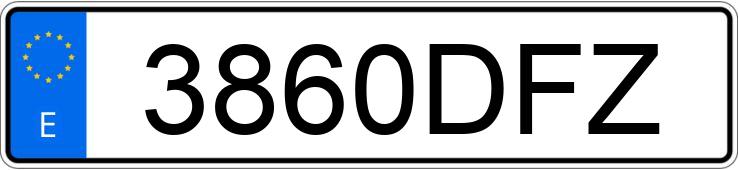 Numer rejestracyjny 3860DFZ posiada HONDA ACCORD Numer rejestracyjny 3860DFZ posiada HONDA ACCORD