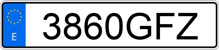 Numer rejestracyjny 3860GFZ posiada CITROEN C4 Numer rejestracyjny 3860GFZ posiada CITROEN C4