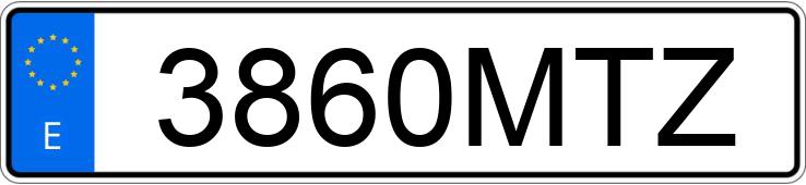 Numer rejestracyjny 3860MTZ posiada FORD TRANSIT Numer rejestracyjny 3860MTZ posiada FORD TRANSIT