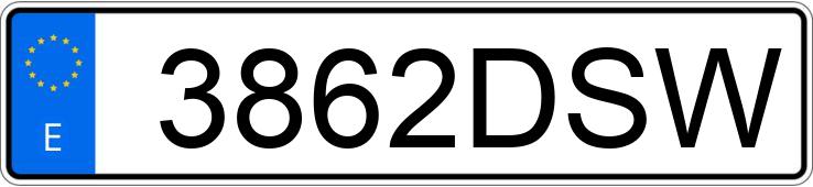 Numer rejestracyjny 3862DSW posiada RENAULT CLIO Numer rejestracyjny 3862DSW posiada RENAULT CLIO