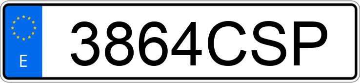 Numer rejestracyjny 3864CSP posiada VOLKSWAGEN PASSAT Numer rejestracyjny 3864CSP posiada VOLKSWAGEN PASSAT