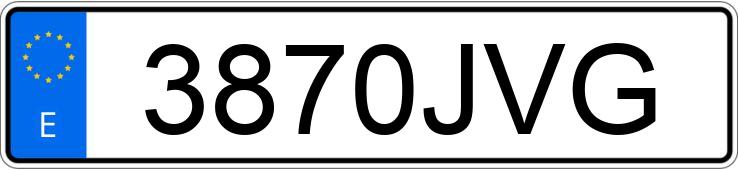 Numer rejestracyjny 3870JVG posiada CITROEN C3 PICASSO