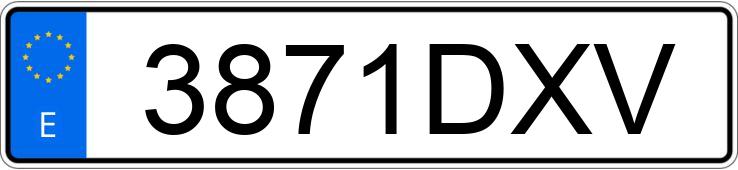 Numer rejestracyjny 3871DXV posiada MERCEDES M (163-164)