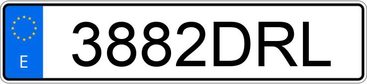 Numer rejestracyjny 3882DRL posiada RENAULT MEGANE Numer rejestracyjny 3882DRL posiada RENAULT MEGANE