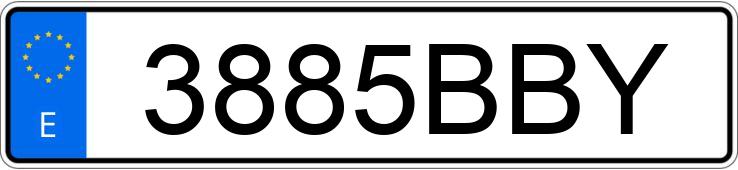 Numer rejestracyjny 3885BBY posiada HONDA CIVIC Numer rejestracyjny 3885BBY posiada HONDA CIVIC