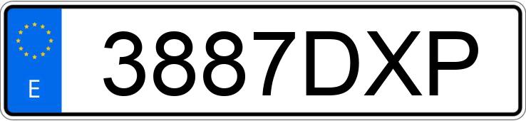 Numer rejestracyjny 3887DXP posiada BMW SERIE 1 Numer rejestracyjny 3887DXP posiada BMW SERIE 1