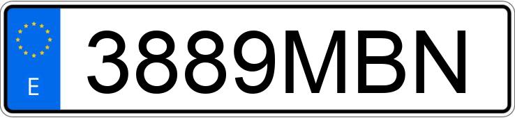Numer rejestracyjny 3889MBN posiada VOLVO XC60 Numer rejestracyjny 3889MBN posiada VOLVO XC60