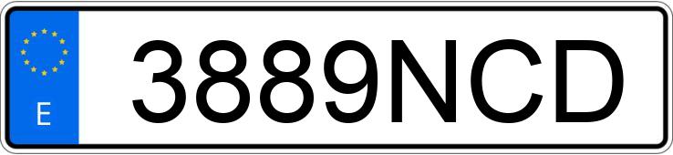 Numer rejestracyjny 3889NCD posiada CHEVROLET-GM CAMARO Numer rejestracyjny 3889NCD posiada CHEVROLET-GM CAMARO