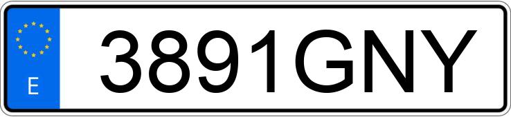 Numer rejestracyjny 3891GNY posiada MERCEDES M (163-164)