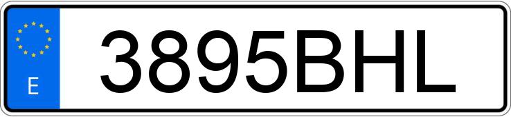 Numer rejestracyjny 3895BHL posiada BMW SERIE 3 Numer rejestracyjny 3895BHL posiada BMW SERIE 3