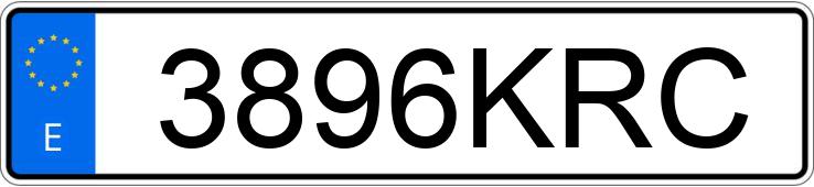 Numer rejestracyjny 3896KRC posiada CITROEN C3 AIRCROSS